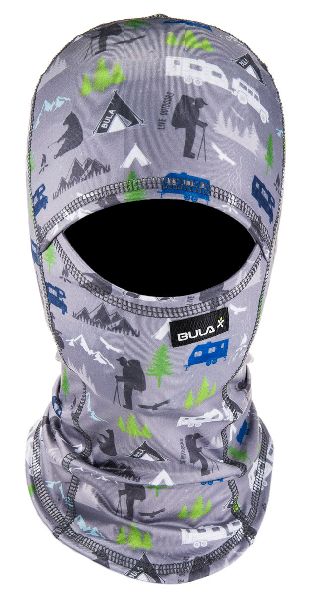 KIDS SHARP PRINTED BALACLAVA