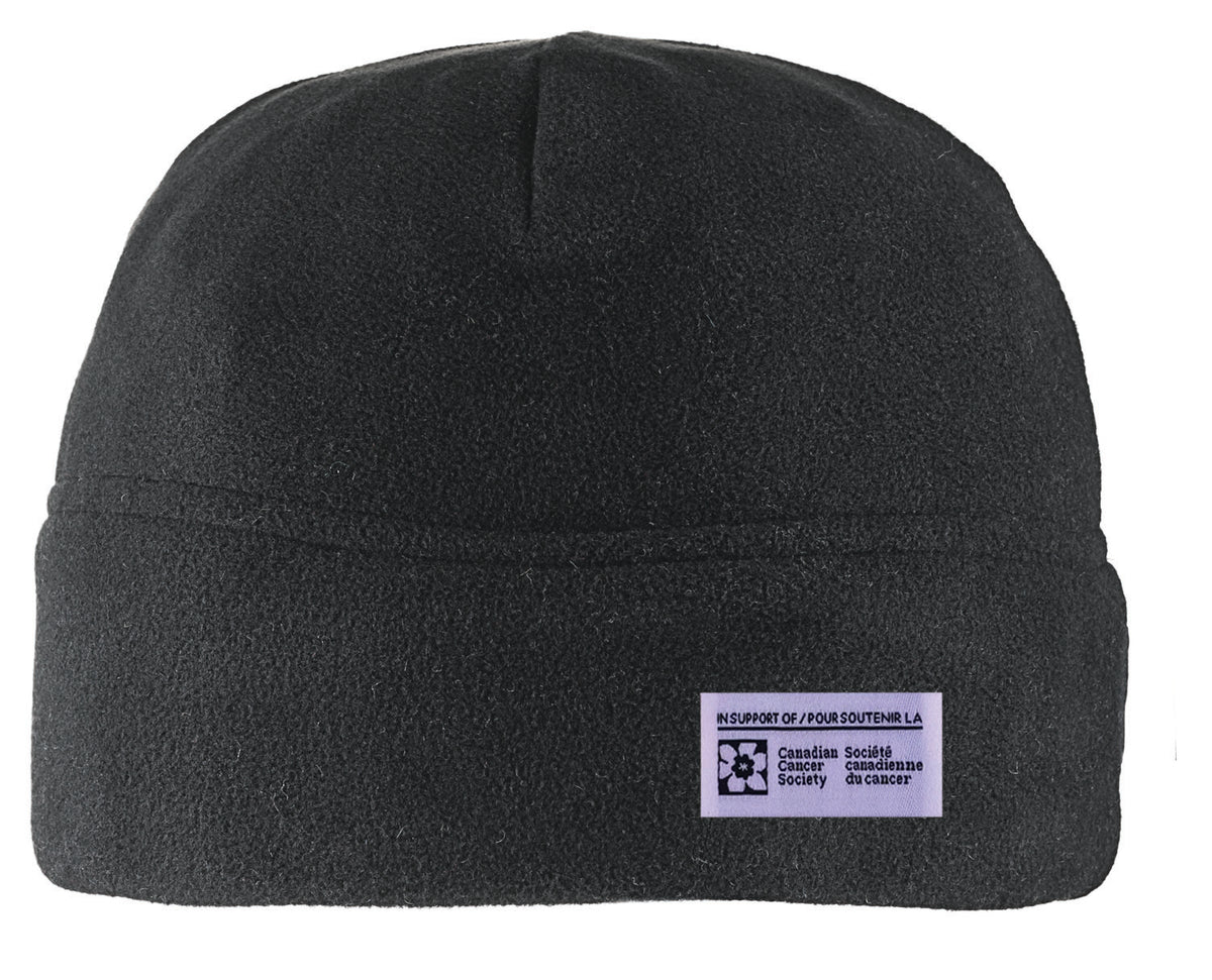 CANADIAN CANCER SOCIETY FLEECE BEANIE